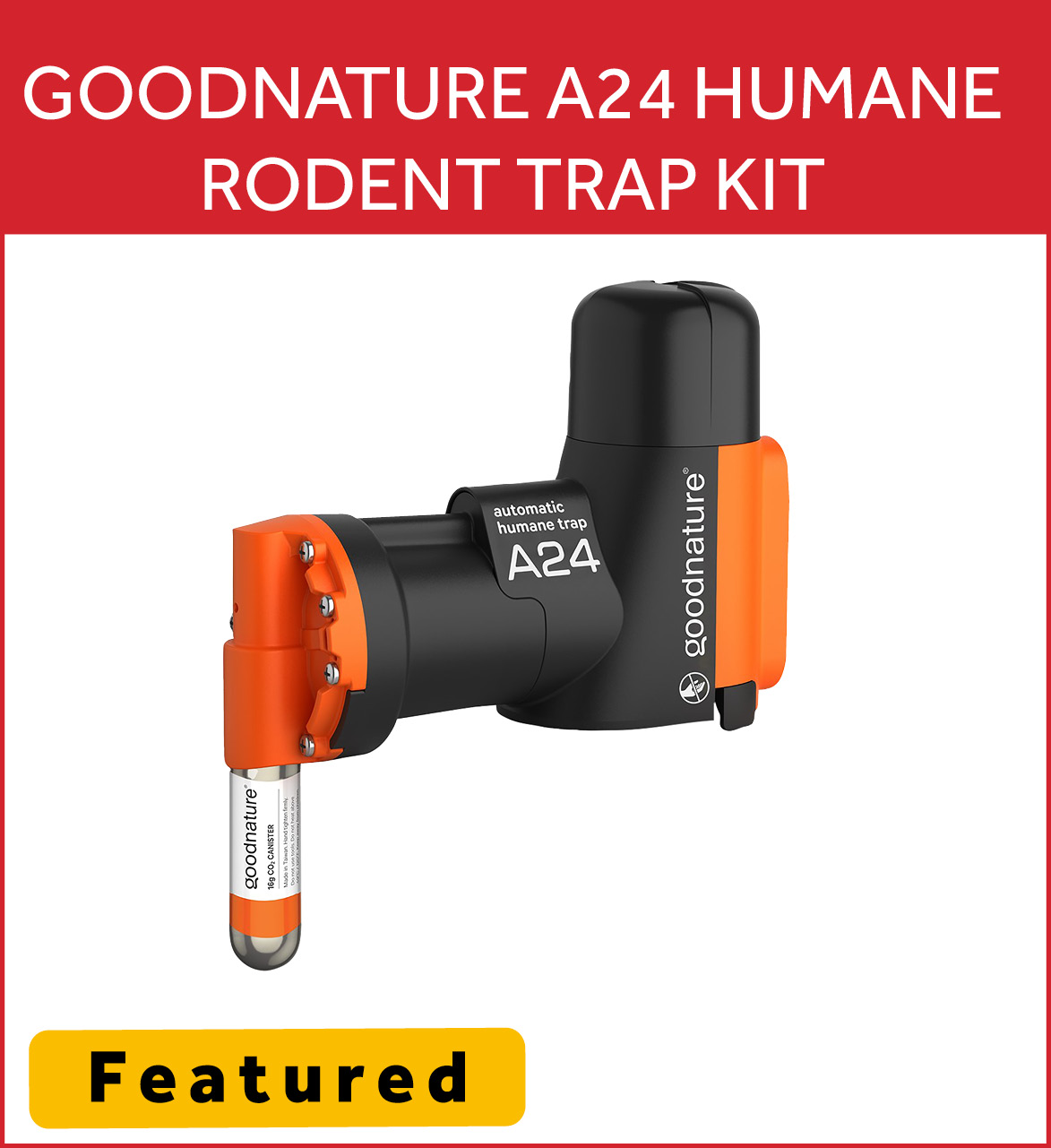 Goodnature A24 Humane Rodent Trap Kit